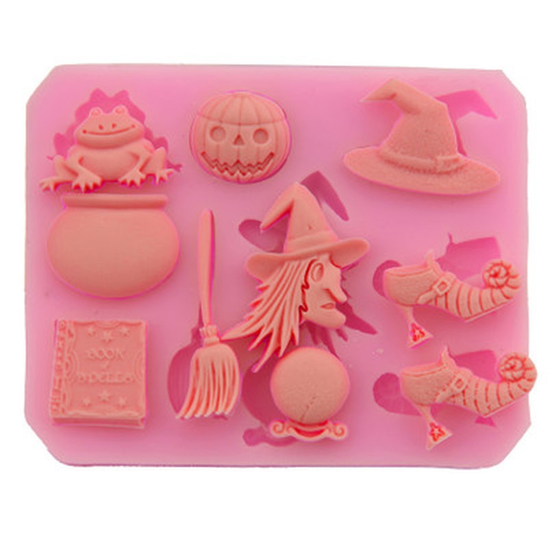 Kitchen Witch Baking - 2026 새로운 할로윈 호박 마녀 모자