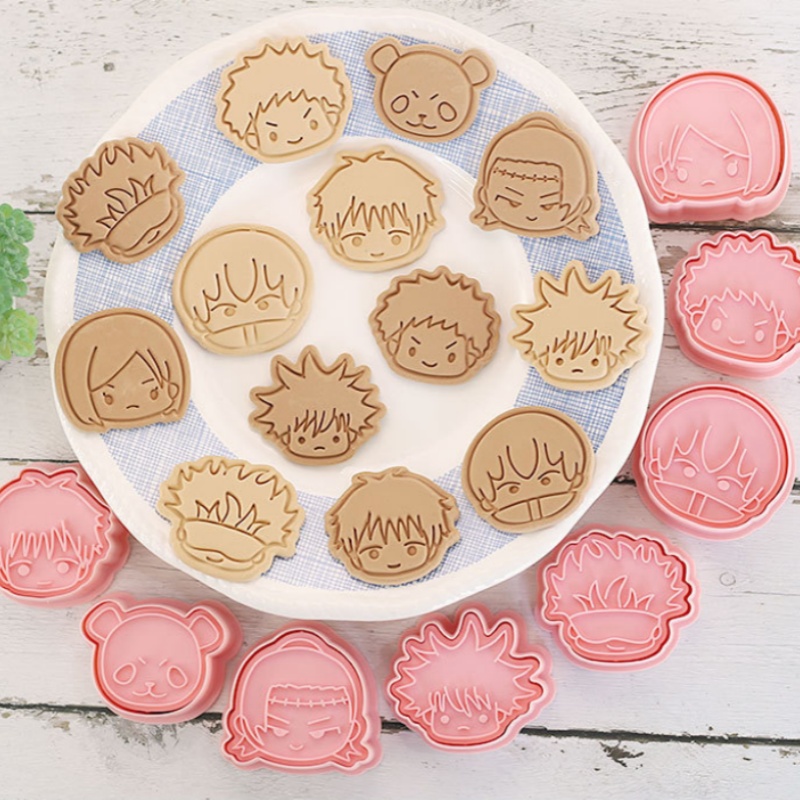 8개입 주술회전 케이크 쿠키 커터 애니메이션 피규어 고 - Kitchen Kids Baking Set 리뷰 및 가격