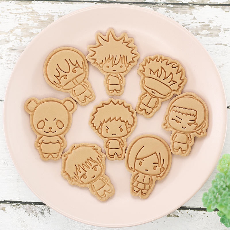 8개입 주술회전 케이크 쿠키 커터 애니메이션 피규어 고 - Kitchen Kids Baking Set 리뷰 및 가격