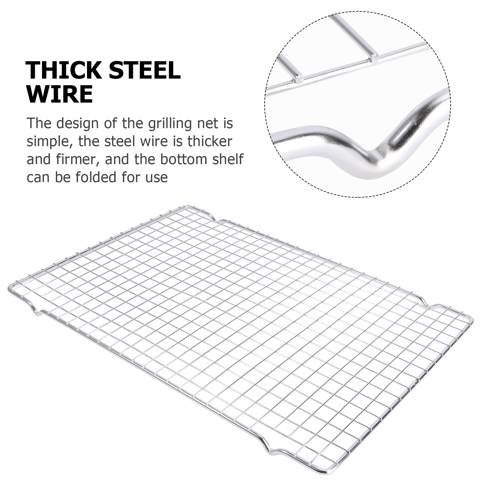 1개입 베이킹용 냉각망, 스테인리스 스틸 소재, 케이크 - Kitchen Baking Rack 리뷰 및 가격