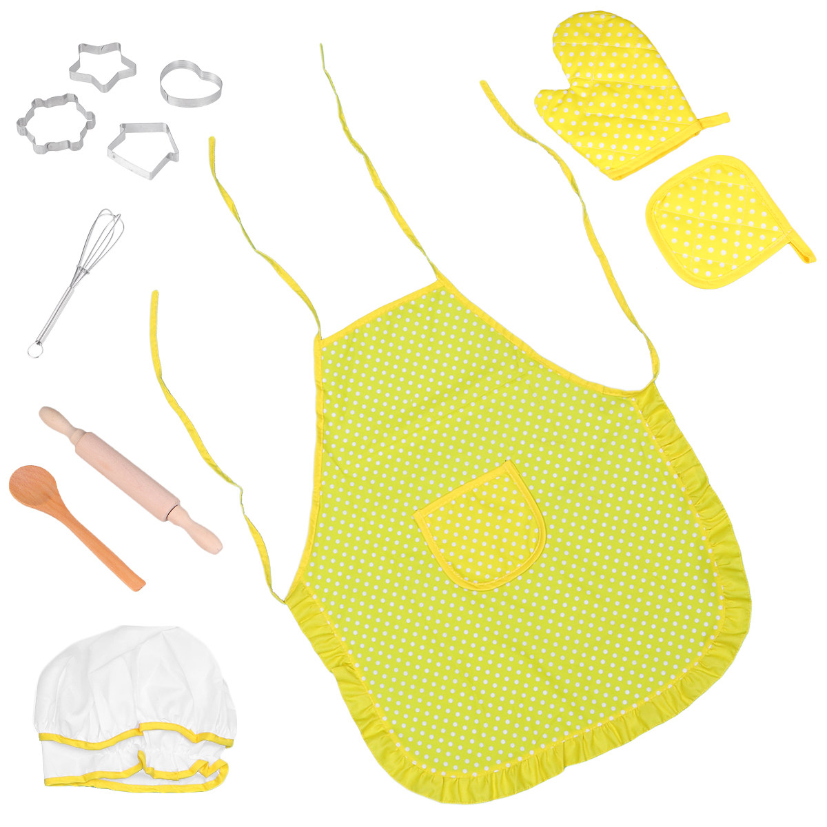 11개 세트 어린이용 주방 앞치마 세트: 요리, 제빵, - Kitchen Kids Baking Set 리뷰 및 가격