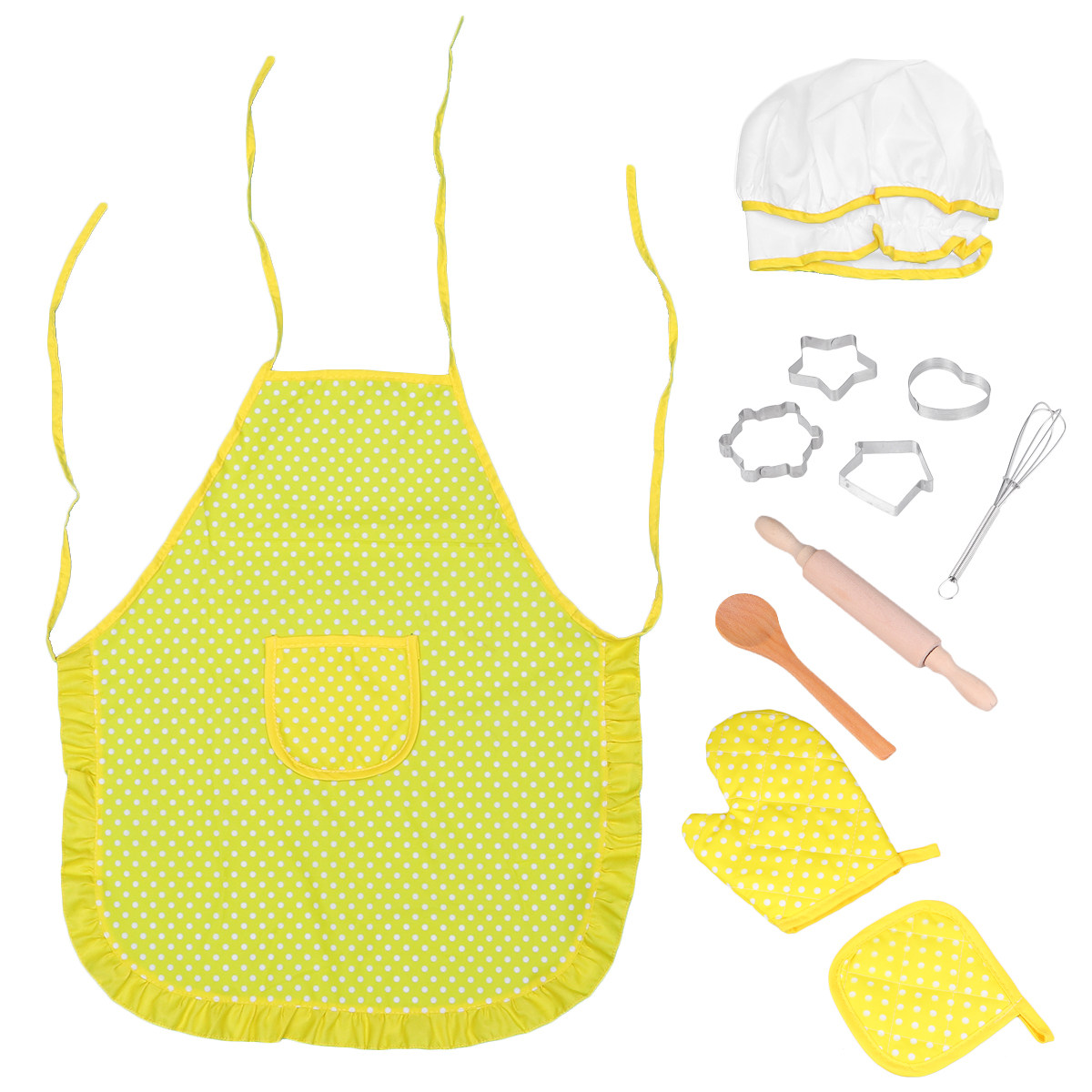 11개 세트 어린이용 주방 앞치마 세트: 요리, 제빵, - Kitchen Kids Baking Set 리뷰 및 가격
