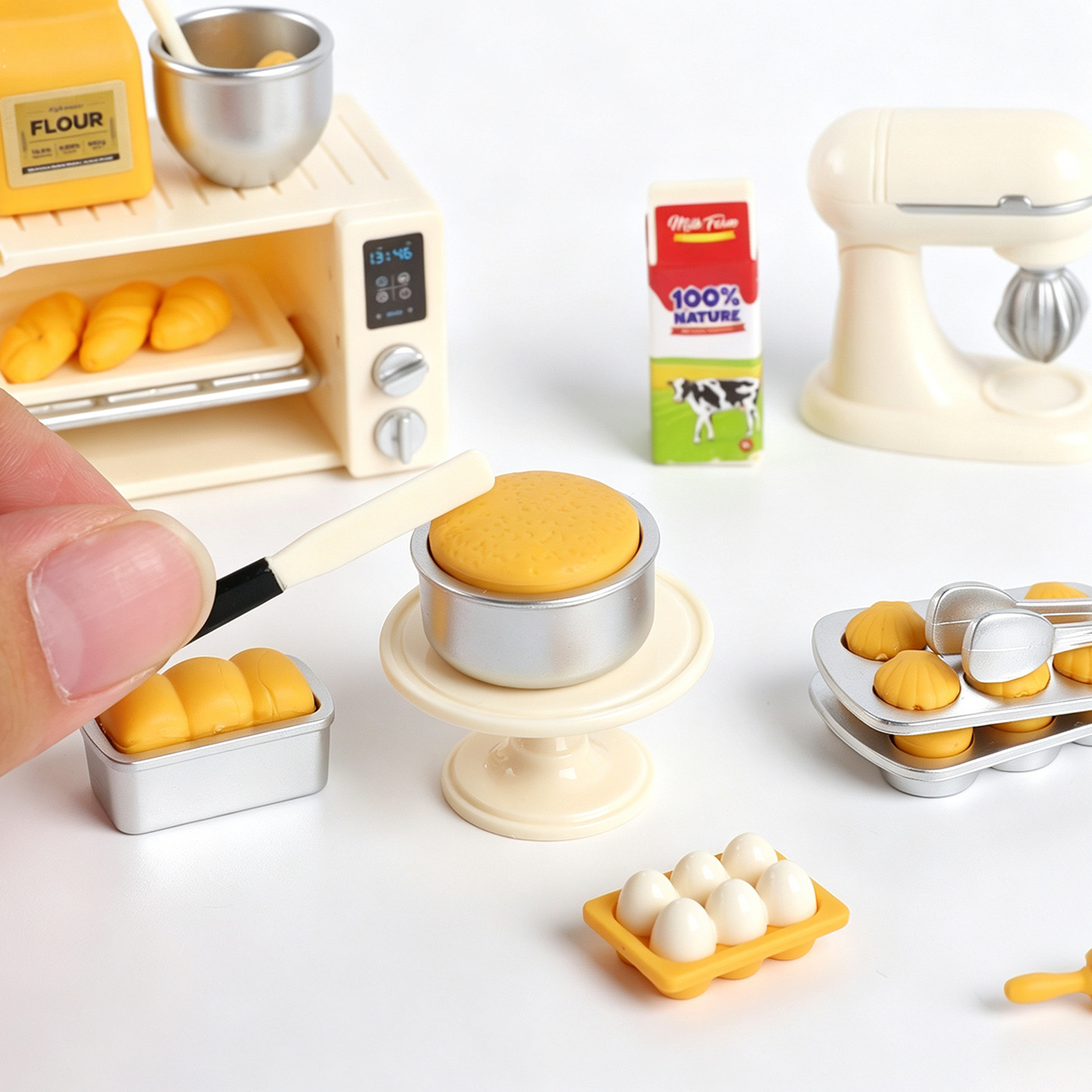 미니 베이킹 놀이 세트: 인형집 주방, 미니어처 오븐  - Kitchen Kids Baking Set 리뷰 및 가격