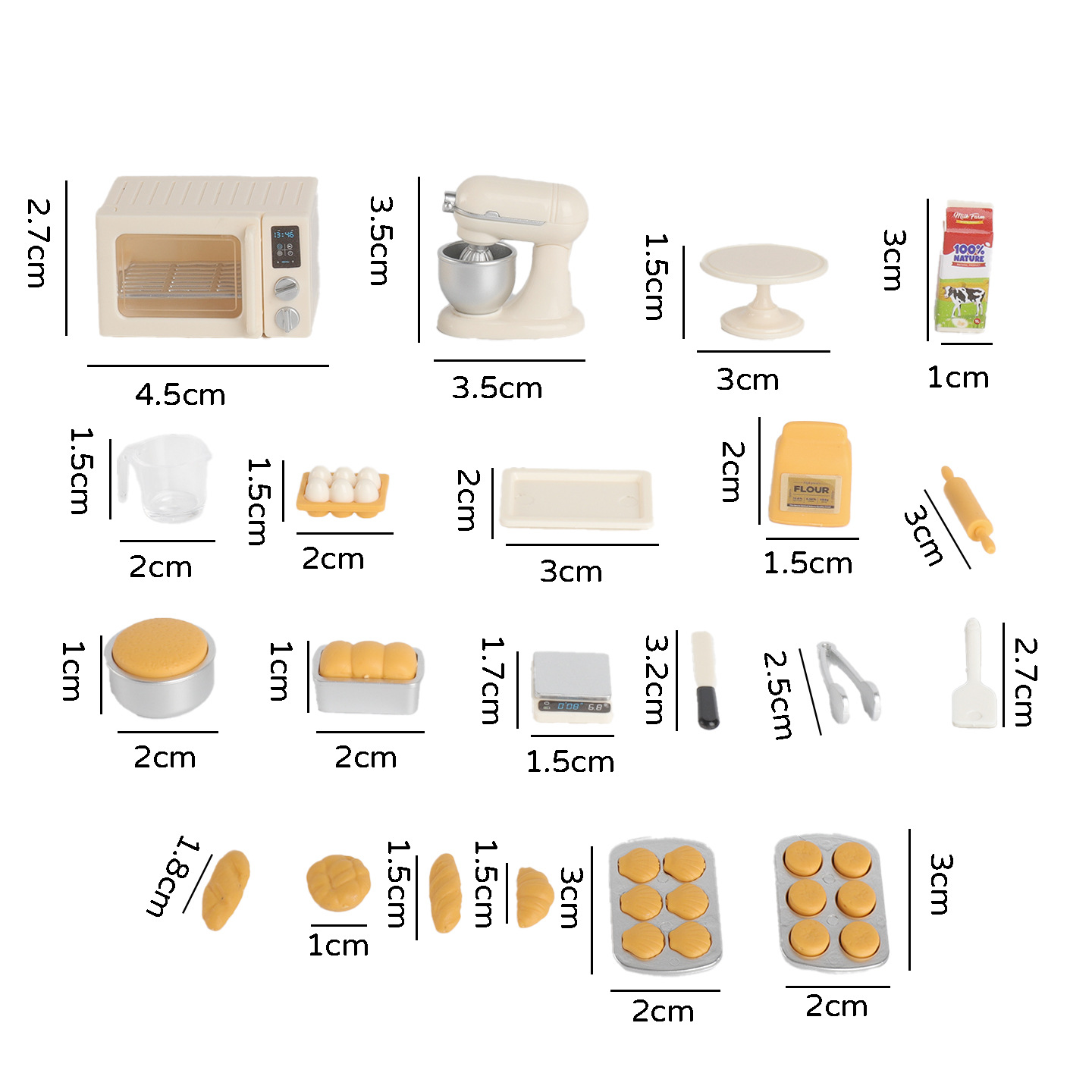 미니 베이킹 놀이 세트: 인형집 주방, 미니어처 오븐  - Kitchen Kids Baking Set 리뷰 및 가격