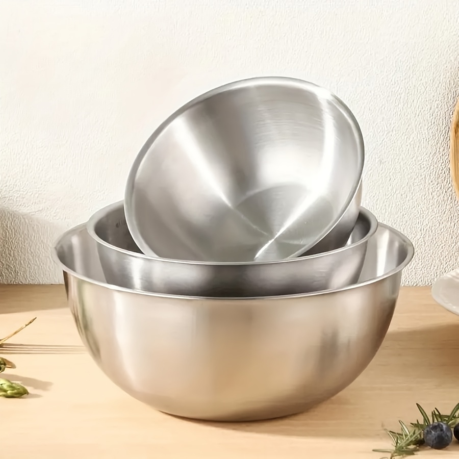 3개 스테인리스 스틸 샐러드 볼 세트, 믹싱 볼, 베이 - Baking Kitchen Set 리뷰 및 가격